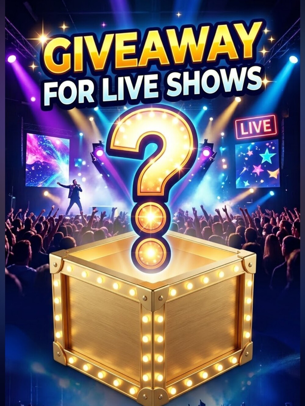 Giveaway for Live Shows - Picture 1 of 1